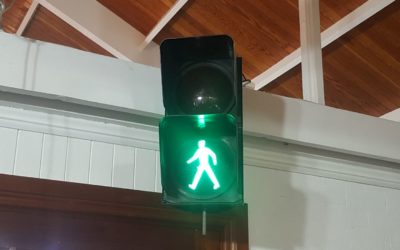 Continuous Integration Pedestrian Light